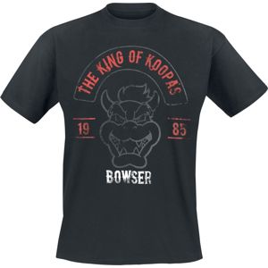Super Mario Bowser - King Of The Koopas tricko černá