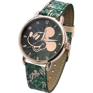 Mickey & Minnie Mouse Micky Náramkové hodinky zelená