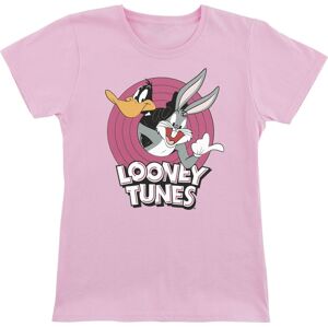 Looney Tunes Kids - Bugs & Daffy detské tricko světle růžová