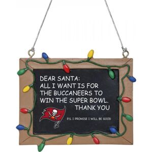 NFL Tampa Bay Buccaneers - Tafelschild Vánocní ozdoba - koule vícebarevný