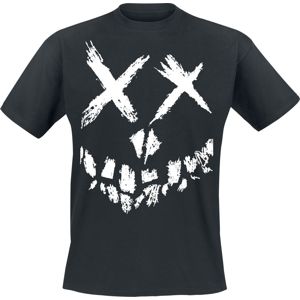 Suicide Squad Skull Logo Tričko černá