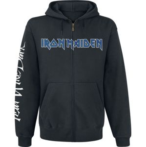 Iron Maiden Fear of the dark Mikina s kapucí na zip černá