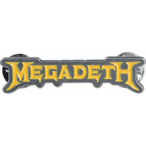 Megadeth Megadeth Logo Odznak standard