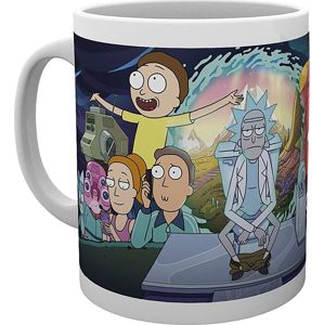 Rick And Morty Season 4 Part One Hrnek vícebarevný
