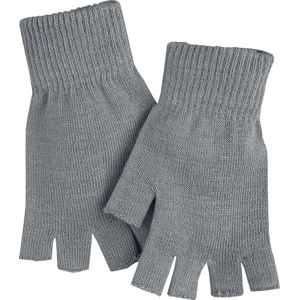Black Premium by EMP Hands Up rukavice bez prstů šedá