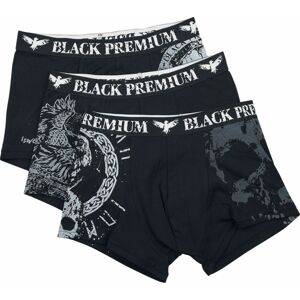 Black Premium by EMP Sada černě/šedého spodního prádla s různými motivy Spodní prádlo cerná/šedá