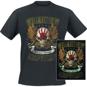 Five Finger Death Punch Locked & Loaded tricko černá