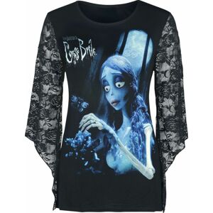 Corpse Bride Emily Dámské tričko s dlouhými rukávy černá