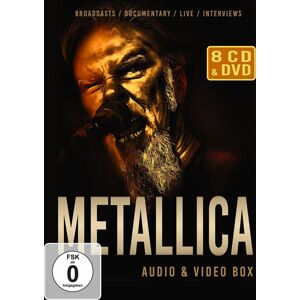 Metallica Audio & Video Box 6-CD & 2-DVD standard