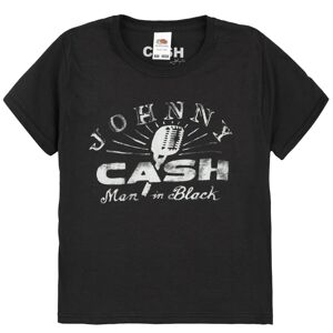 Johnny Cash Kids - Man In Black detské tricko černá