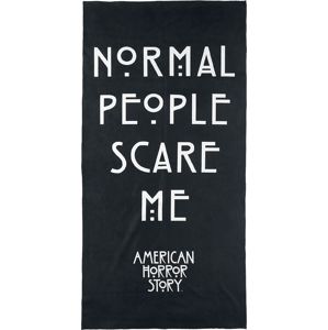American Horror Story Normal People Scare Me osuška cerná/bílá