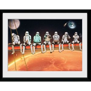 Original Stormtrooper Stormtroopers on a Girder Zarámovaný obraz standard