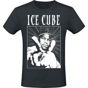 Ice Cube Peace Sign Mikina s kapucí černá