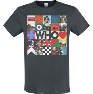 The Who Amplified Collection - The Who By The Who tricko charcoal