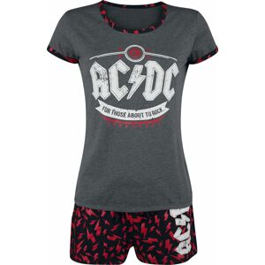 AC/DC EMP Signature Collection pyžama vícebarevný