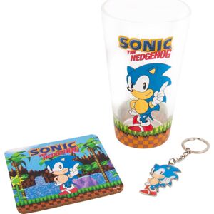 Sonic The Hedgehog Geschenk-Set Fan balícek vícebarevný