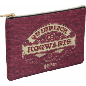 Harry Potter Quidditch At Hogwarts Kosmetická taška cervená/béžová