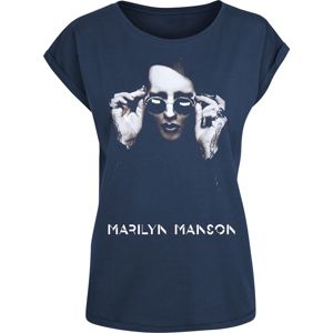 Marilyn Manson Specks dívcí tricko námořnická modrá