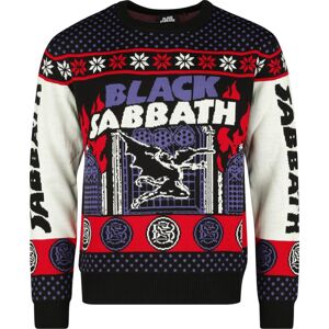 Black Sabbath Holiday Sweater 2023 Pletený svetr vícebarevný
