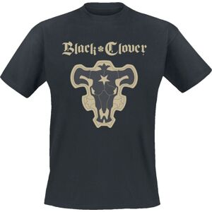 Black Clover Bulls Emblem Tričko černá