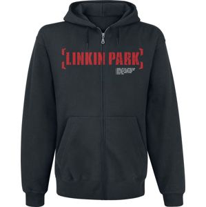 Linkin Park Meteora Red Mikina s kapucí na zip černá
