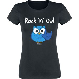 Rock 'n' Owl Dámské tričko černá