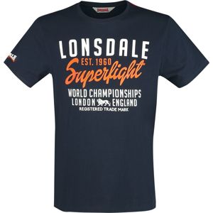 Lonsdale London Bredon Tričko tmavě modrá