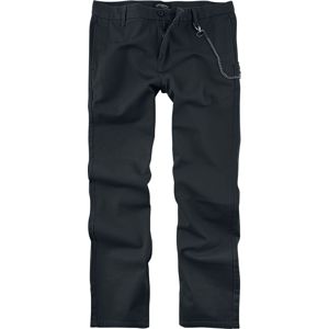 Shine Original Cropped keprové kalhoty volného střihu Kalhoty černá