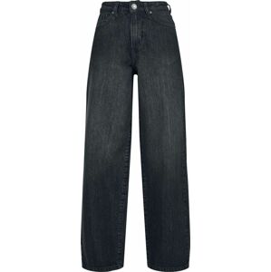 Urban Classics Dámské, široké, denimové kalhoty ve stylu 90-tych let Dámské džíny černá