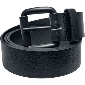 Urban Classics Synthetic Leather Thorn Buckle Casual Belt Opasky z umělé kůže černá