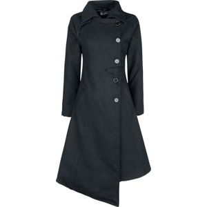Poizen Industries Kabát Austra Dívcí kabát černá