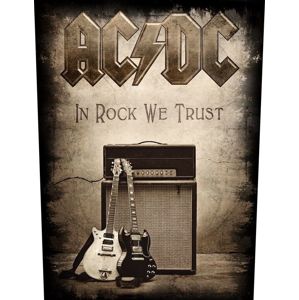 AC/DC In Rock We Trust nášivka na záda standard