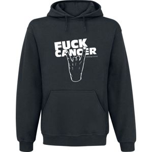 Zábavné tričko Fuck Cancer by Myriam von M - F*#K CANCER Mikina s kapucí černá