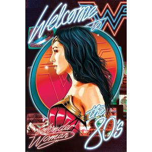 Wonder Woman 1984 - Welcome to the 80s plakát vícebarevný