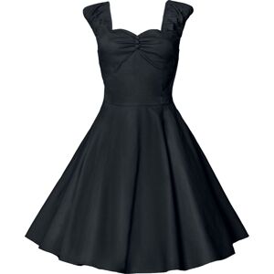 Belsira Vintage Kleid Šaty černá