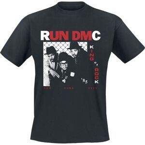 Run DMC King Of Rock Photo Tričko černá