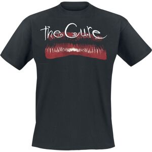The Cure Lips Tričko černá