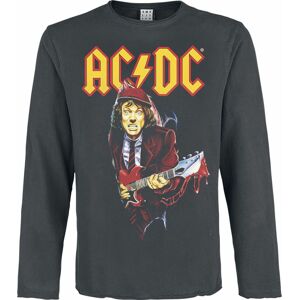 AC/DC Amplified Collection - Angus Breakthru Tričko s dlouhým rukávem charcoal