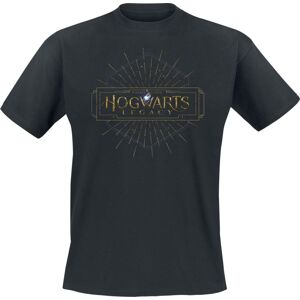Harry Potter Hogwarts Legacy - Logo Tričko černá