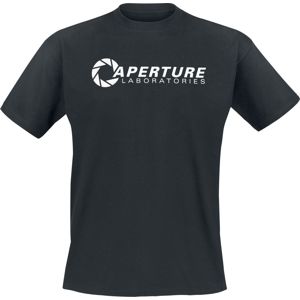 Portal 2 - Aperture Laboratories tricko černá
