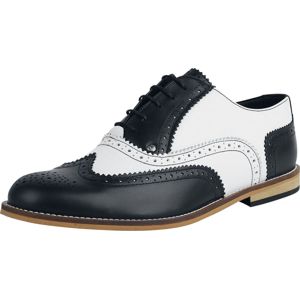 Steelground Shoes Boty Classic Brogue obuv černá