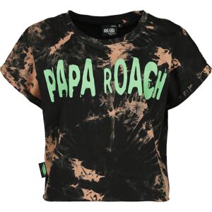 Papa Roach Dámské tričko cerná/hnedá