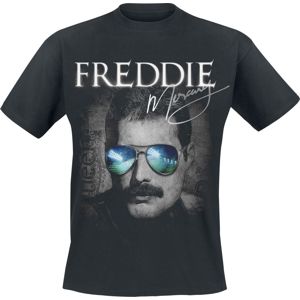 Queen Freddie Mercury - Sunglasses tricko černá