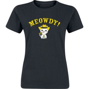 Tierisch Meowdy! Dámské tričko černá