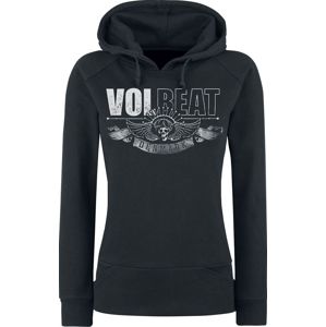 Volbeat Hourglass dívcí mikina s kapucí černá
