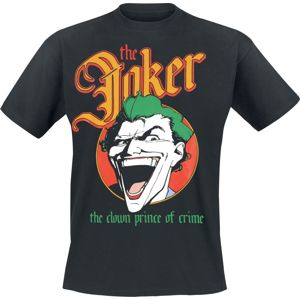 Batman The Joker - The Clown Prince Of Crime tricko černá