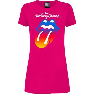 The Rolling Stones Amplified Collection - Rainbow Tongue Šaty růžová