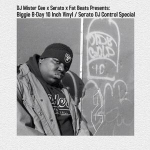 Notorious B.I.G. Biggie B-Day 10 Inch Vinyl / Serato DJ Control Special 10 inch-EP černá