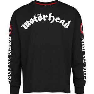 Motörhead EMP Signature Collection - Oversize Tričko s dlouhým rukávem černá