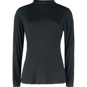 Gothicana by EMP Tričko s dlouhými rukávy a detailem na zádech Dámské tričko s dlouhými rukávy černá